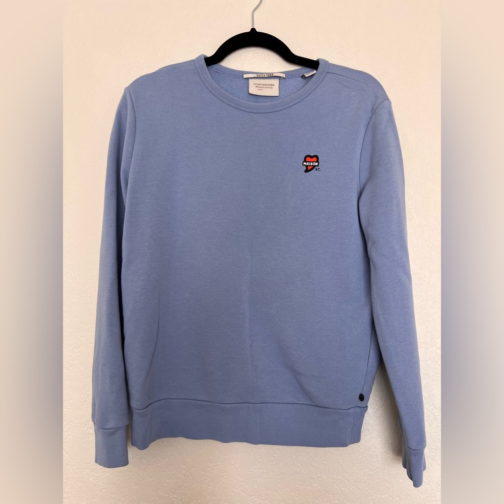 Scotch & Soda Maison Scotch Raffia Town‎  Crewneck Sweater